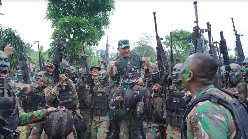 KSAD Tambah Perlengkapan Prajurit TNI yang Tugas di Papua, Ada Apa?