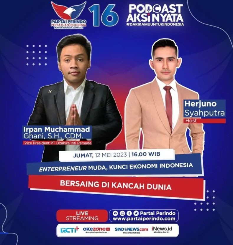 Anak Muda, Yuk Jadi Entrepreneur di Podcast Aksi Nyata Hari Ini Pukul 16.00 WIB 