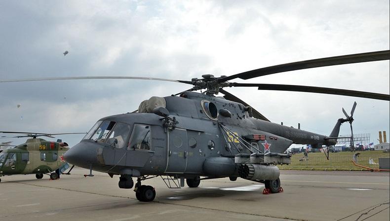 Helikopter Mi-8 Buatan Rusia Diduga Ditembak Jatuh di Dekat Perbatasan Ukraina