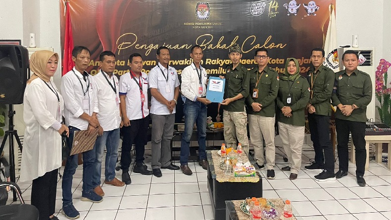Partai Perindo Kota Banjar Target Raih 4 Kursi DPRD, Daftarkan 30 Bacaleg ke KPU