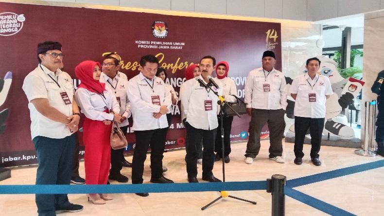 Partai Perindo Jabar Daftarkan 120 Bacaleg ke KPU, Target Raih 15 Kursi DPRD