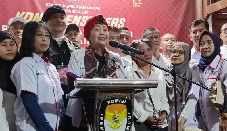 DPD Partai Perindo Kota Bogor Daftarkan 50 Bacaleg ke KPUD