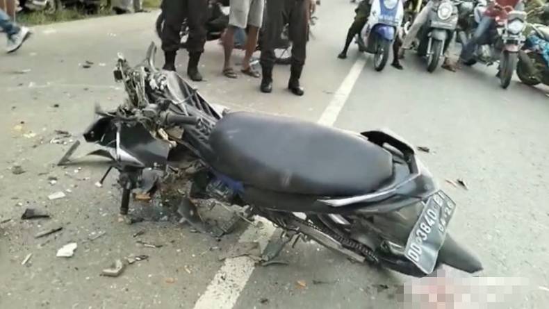 Kecelakaan Maut di Pangkep, 2 Pelajar SMA Kembar Tewas Tabrak Dump Truck