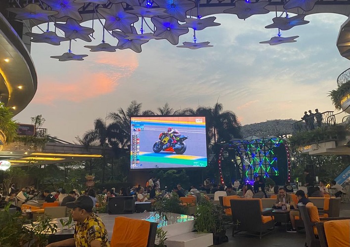 MotoGP Prancis 2023 Seru Banget! Vision+ Ajak Masyarakat Nobar di Kemang