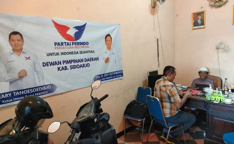 Banyak Peminat, Perindo Sidoarjo Terpaksa Tunda Pendaftaran Bacaleg di Hari Terakhir 