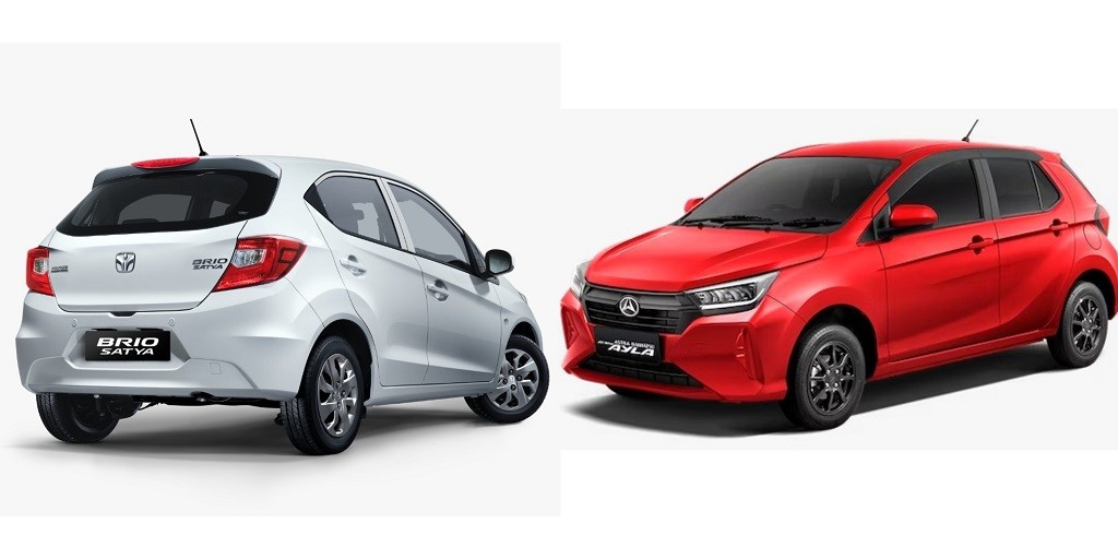 Perang LCGC, Simak Komparasi Honda Brio Satya Termurah versus Daihatsu Ayla