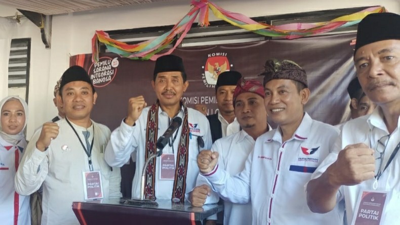 Daftarkan Bacaleg, Partai Perindo Lobar Optimistis Bisa Rebut Kursi Ketua DPRD 