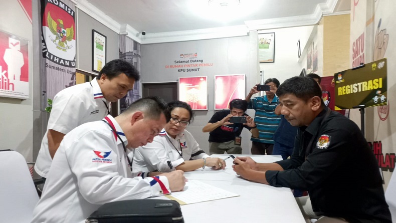 Ketua DPW Rudi Zulham Minta 100 Bacaleg Kompak Menangkan Partai Perindo di Sumut