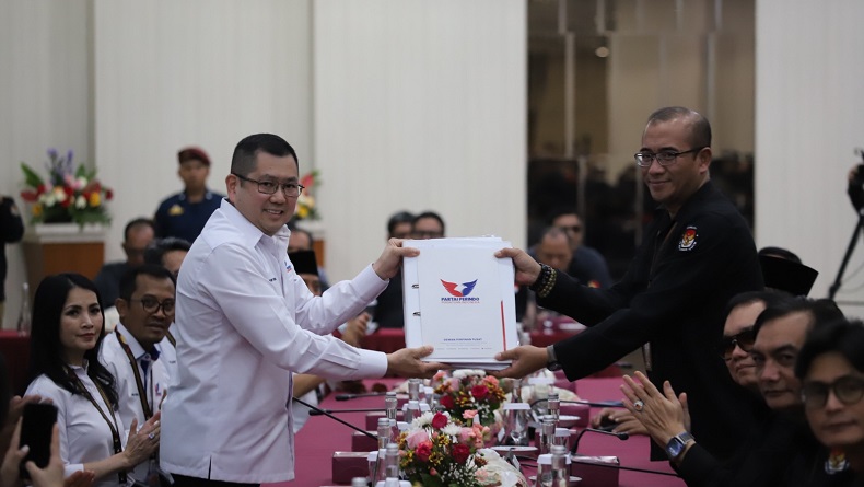 HT : Bacaleg Partai Perindo Betul-Betul Seperti yang Kita Harapkan