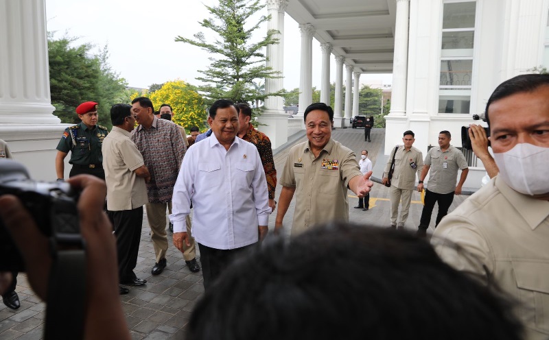 Bertemu Purnawirawan Polri, Prabowo: Semoga Kita Bisa Jaga Kerukunan dan Ketenangan Bangsa