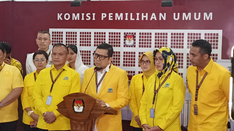 Golkar Daftarkan 580 Bacaleg DPR ke KPU, Targetkan 20 Persen Kursi Parlemen