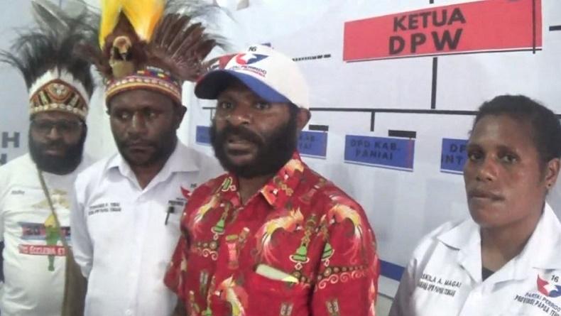 Partai Perindo Intan Jaya Daftarkan 16 Bacaleg ke KPU, Target Raih 3 Kursi di Pemilu