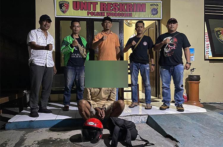 Pulang Kampung, Pencuri Motor di Gunungkidul Ditangkap Polisi