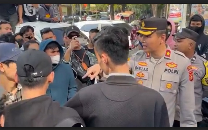 Sengketa Lahan Rumah Sakit, Pedemo dan Kontraktor Adu Mulut