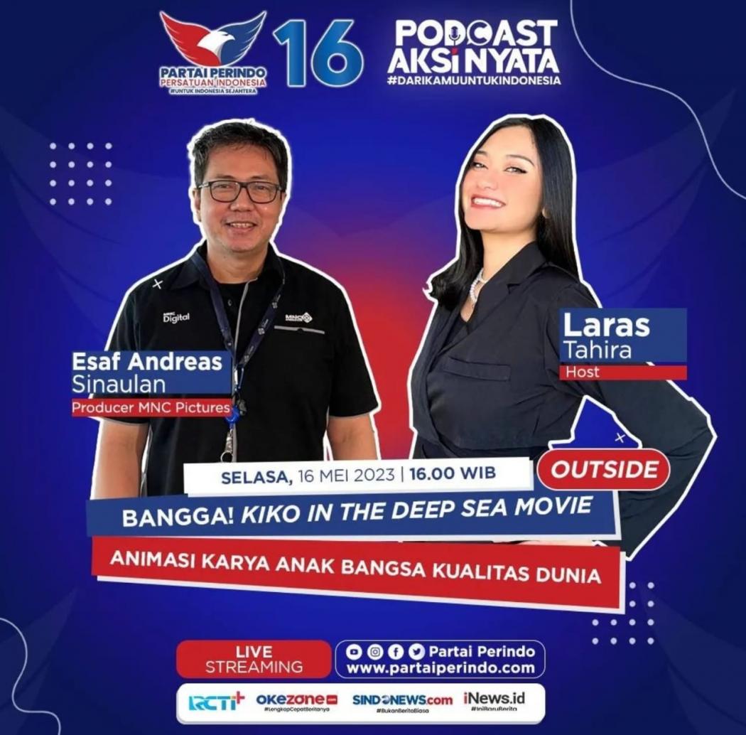 Kiko In The Deep Sea Movie: Kualitas Dunia Karya Anak Bangsa di Podcast Aksi Nyata Hari ini Pukul 16.00 WIB 