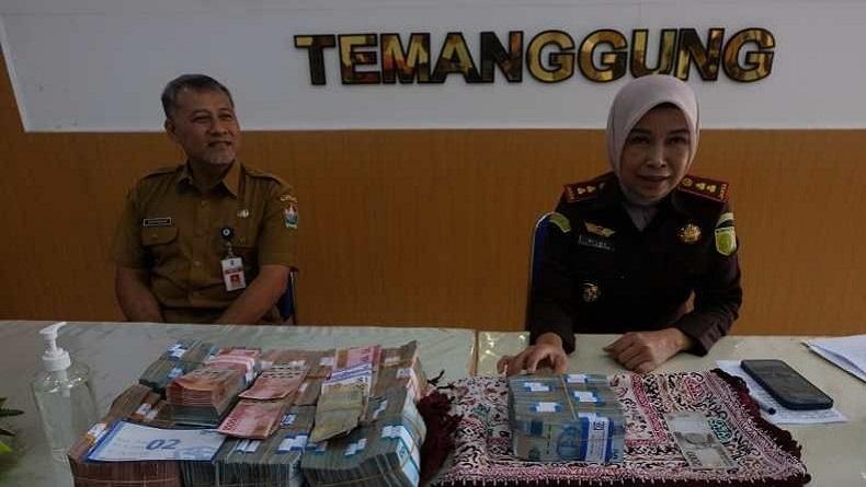 Kejari Temanggung Kembalikan Uang Kerugian Negara dari Kasus Korupsi, Segini Besarnya
