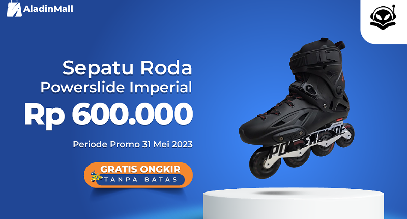 Sepatu Roda di AladinMall Hemat Rp600 Ribu + Gratis Ongkir, Yuk Beli!