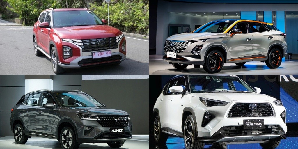 Intip Komparasi 6 SUV Medium Kompak di Indonesia yang Makin Menggoda, dari Honda HR-V sampai Toyota Yaris Cross