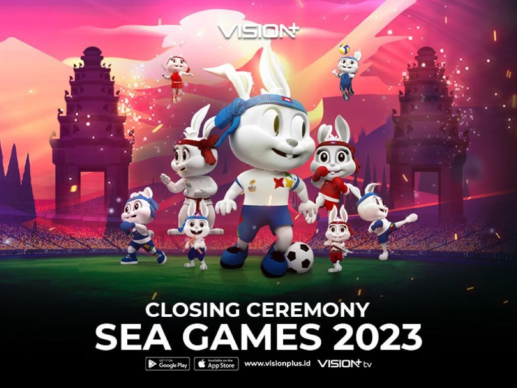 Nonton Closing Ceremony SEA Games 2023 Live di Vision+, Rabu 17 Mei 2023