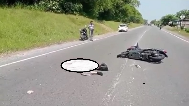 Gagal Menyalip, Mahasiswi Tewas Terlindas Pikap setelah Terjatuh dari Motor