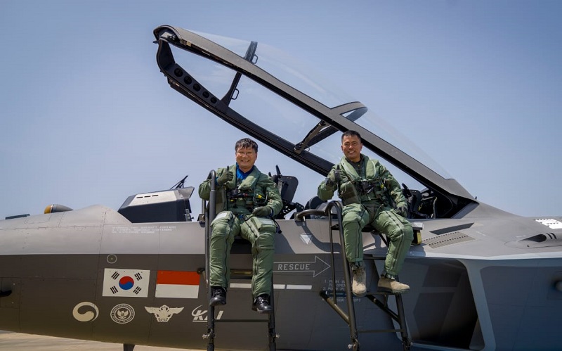 Pilot TNI AU Sukses Terbang Uji Perdana Pesawat KFX/IFX-21 di Korsel, Ini Sosoknya