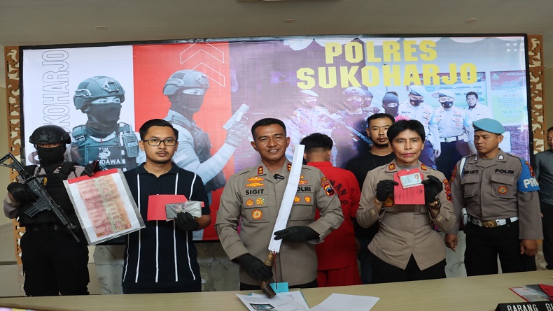 Terjadi di Sukoharjo, Cinta Segitiga Berujung Pengancaman dan Pemerasan
