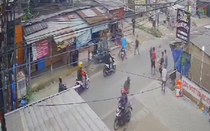Warga Sawangan Depok Gagalkan Curanmor, Pelaku Kocar-kacir Tinggalkan Motornya