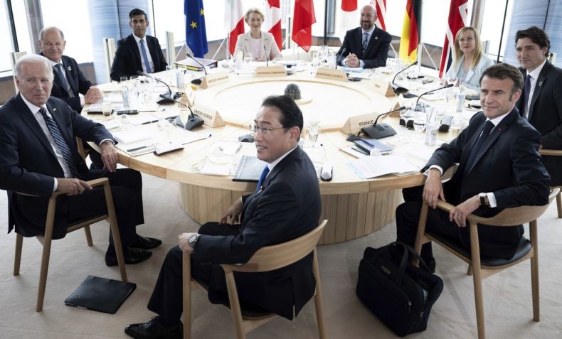 Komunike Bersama Pemimpin G7 Tuduh Rusia Manipulasi Informasi