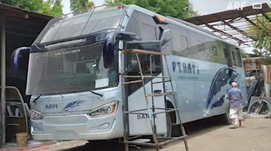 Intip Bodi Bus Hyperion HD dari Karoseri Cipta Karya Medan, Pesaing Bodi Legacy SR2 dari Laksana