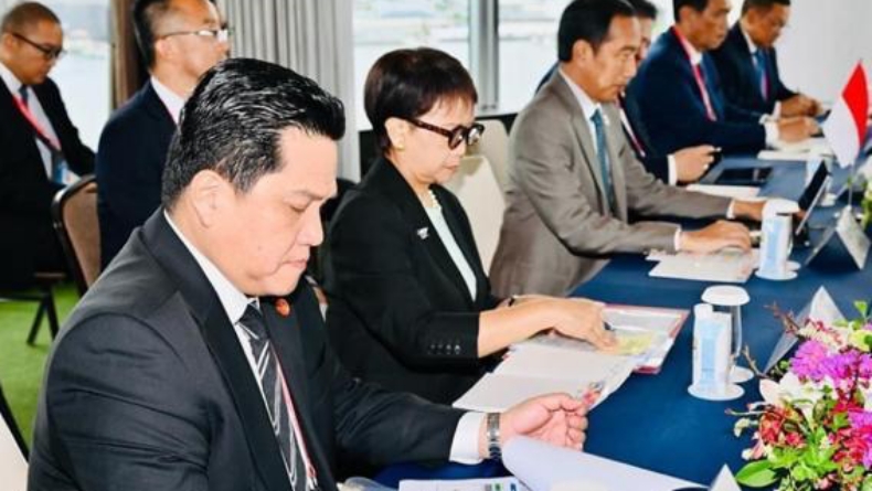 Tingkatkan Potensi Ekonomi, Erick Thohir Dampingi Presiden Jokowi Hadiri G7