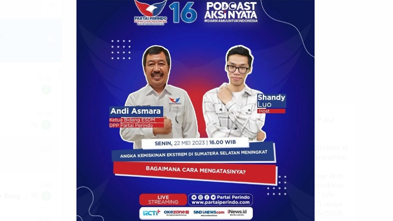 Cara Strategis Turunkan Angka Kemiskinan di Podcast Aksi Nyata Hari ini Pukul 16.00 WIB