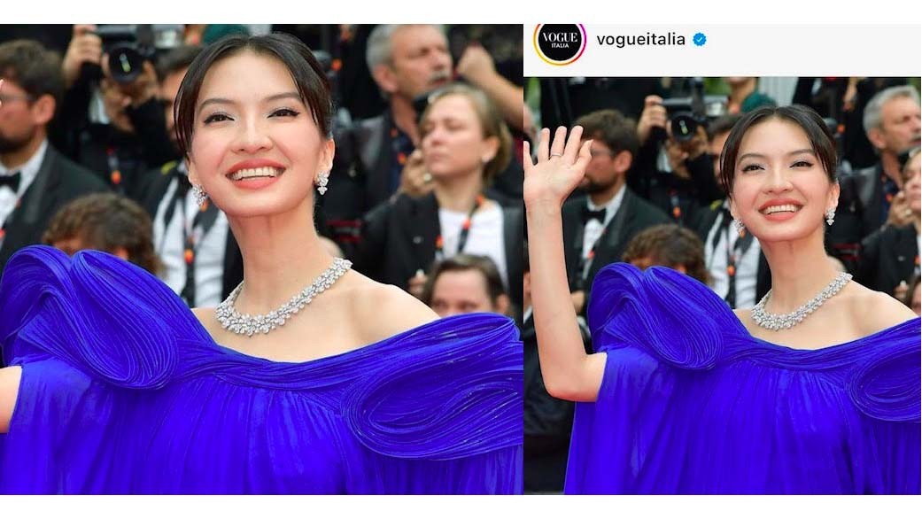 Bikin Bangga Indonesia, Raline Shah Curi Perhatian di Red Carpet Cannes Film Festival 2023 