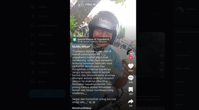 Viral Ayah Menangis usai Dibentak Anak karena Telat Datang Wisuda
