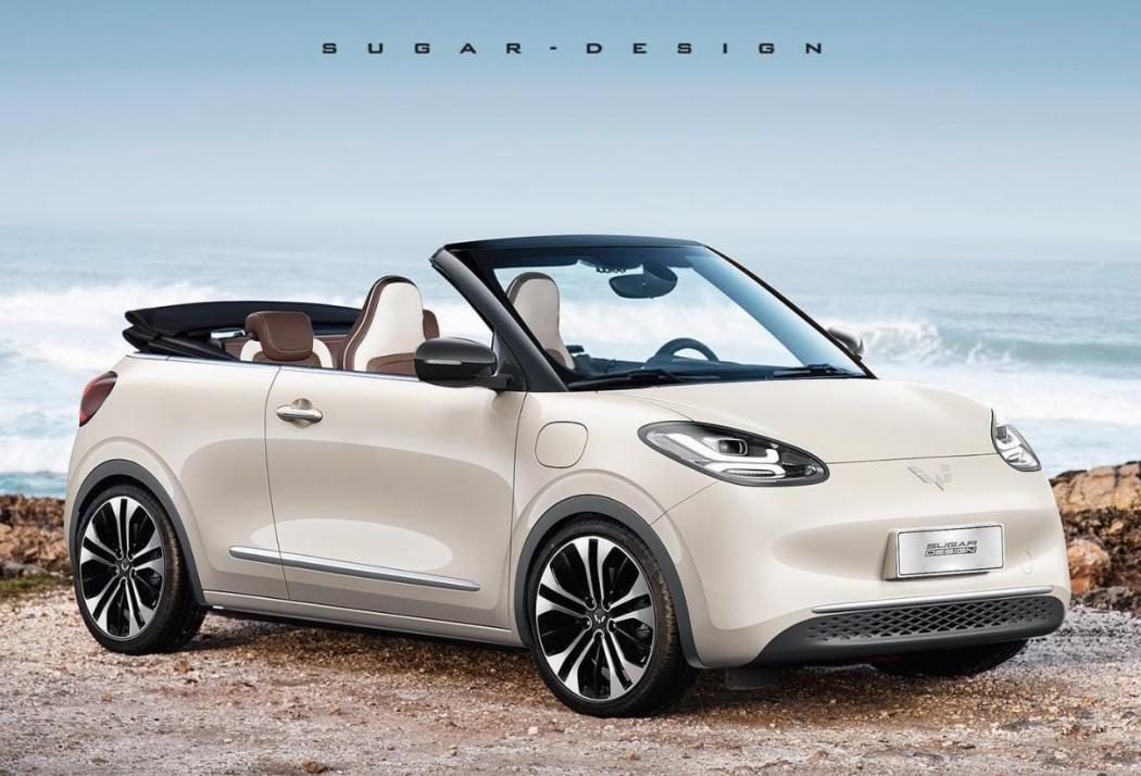 Wuling Binggo Cabrio, Begini Jadinya Mobil Listrik Mungil dengan Atap Terbuka