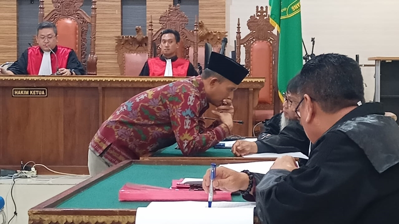 Sempat Viral karena Hentikan Ibadah di Gereja, Ketua RT di Bandarlampung Jalani Sidang Perdana