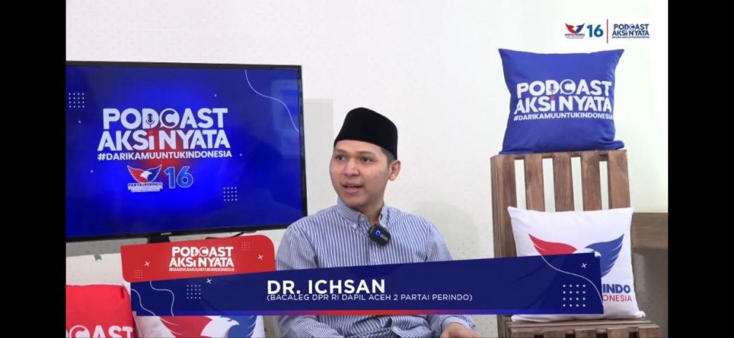 Podcast Aksi Nyata, Ini Alasan Dokter Muda Siap Gaungkan Suara Milenial Aceh di Senayan 