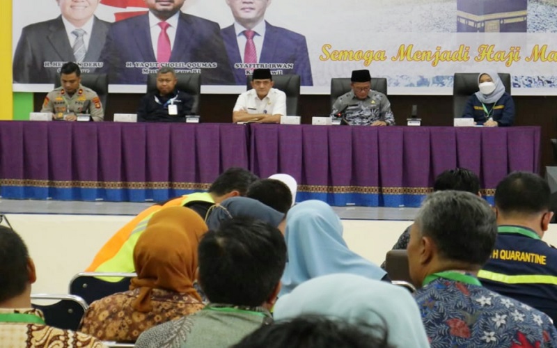Kloter I Jamaah Haji Embarkasi Palembang Berangkat 27 Mei 2023