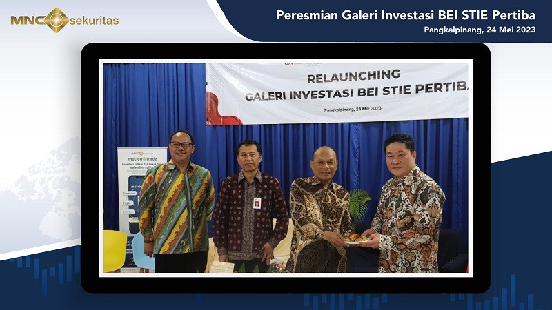 MNC Sekuritas Resmikan Galeri Investasi BEI STIE Pertiba Pangkalpinang 