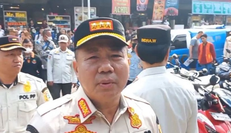 Langgar Aturan, 22 Ruko di Pluit Dibongkar Paksa Petugas Gabungan