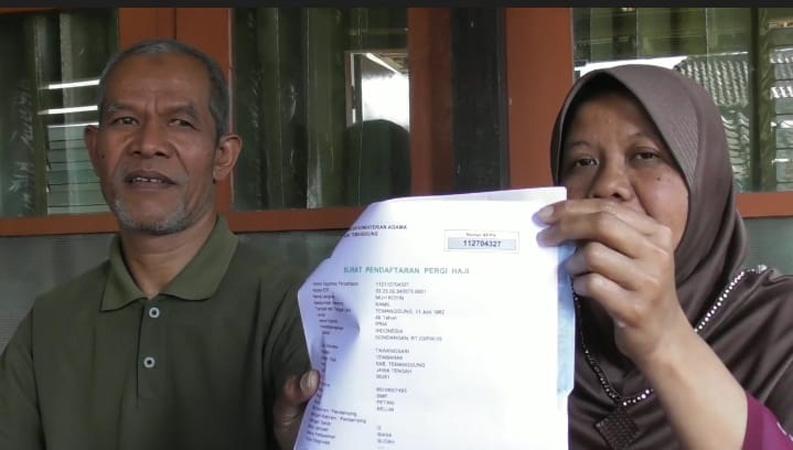 Sedih, Pasutri di Temanggung Ini Gagal Berangkat Haji karena Tak Mampu Melunasi Biaya Haji