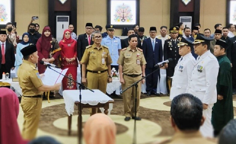 Sempat Ditolak, Gubernur Kalteng Lantik Pj Bupati Barito Selatan dan Kotawaringin Barat