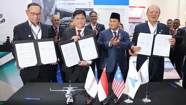 Prabowo Saksikan Penandatanganan Kerja Sama PTDI dan Malaysia, Dorong Penguatan Ekosistem Dirgantara RI