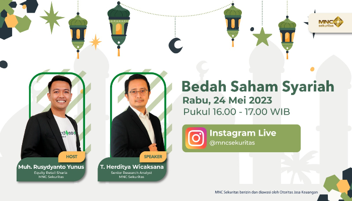 Yuk Bahas Investasi Saham Syariah di IG Live MNC Sekuritas Bedah Saham Syariah!