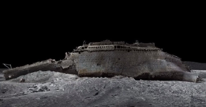 Wujud Bangkai Titanic yang Karam di Laut, Paling Jelas dan Detail Berkat 3D Scan