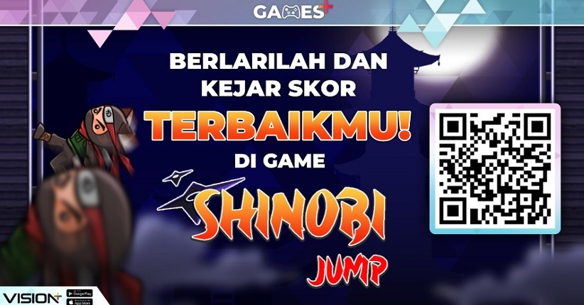 Jadi Juara Ninja di Game Shinobi Ninja di Games+!