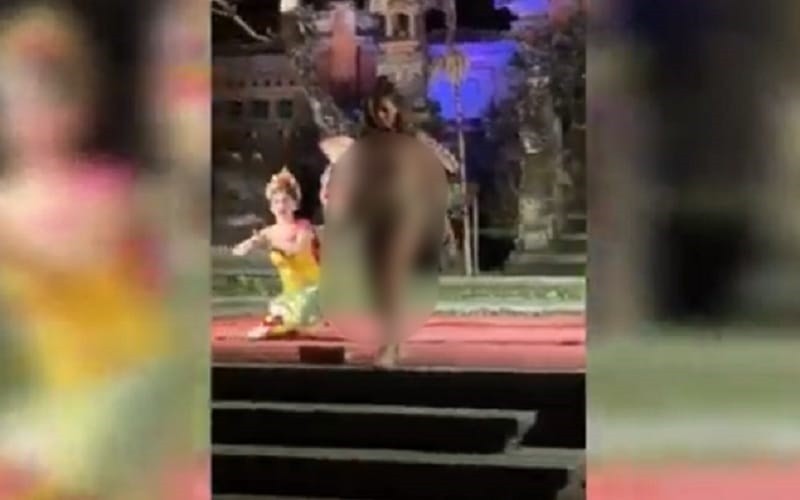 Bule Jerman Bugil saat Pentas Tari Bali di Ubud Dibawa ke RSJ Bangli