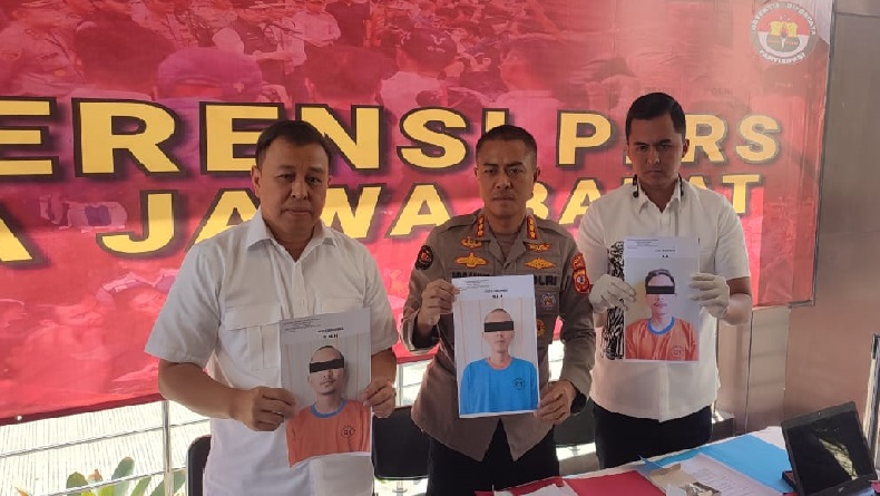 Polda Jabar Bongkar Perjudian Online di Cianjur, Pelaku Raup Rp100 Juta per Hari