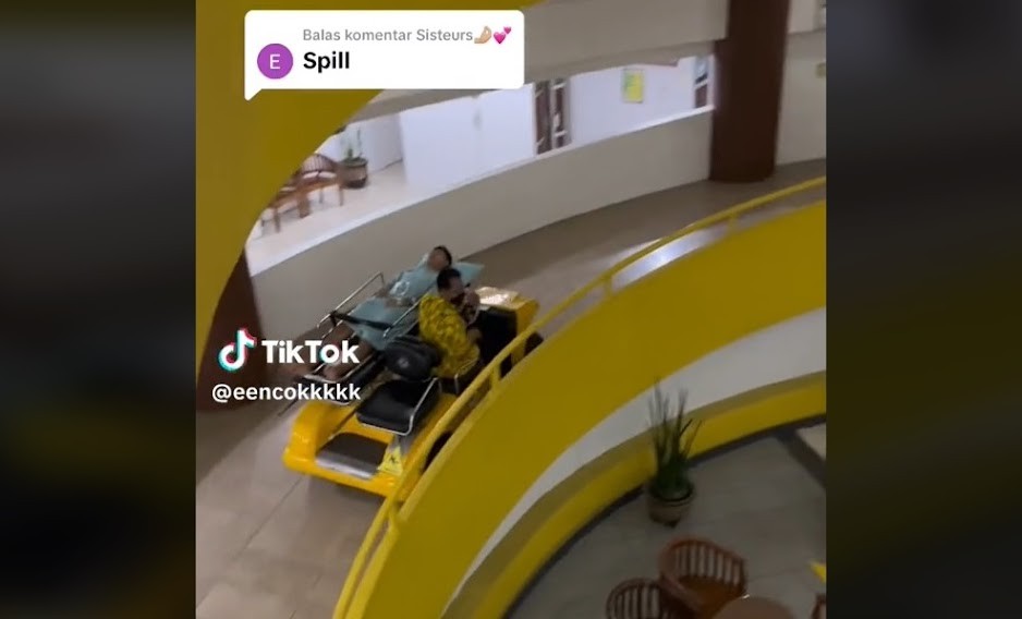 Unik, Rumah Sakit ini Antar Pasien ke Kamar Pakai Mobil