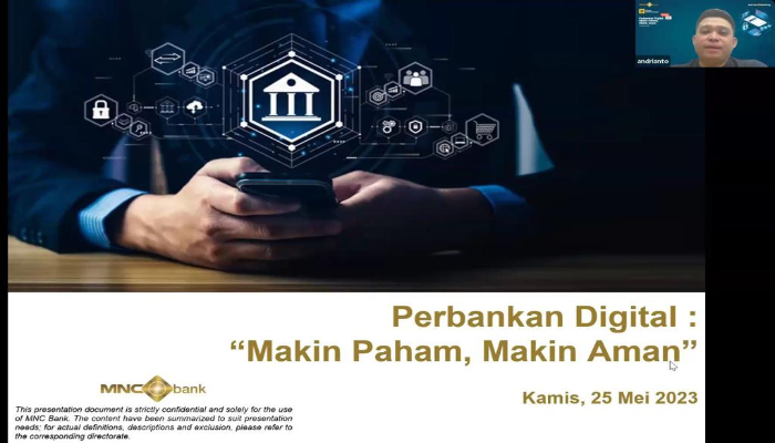Lewat Webinar, MNC Bank Berikan Tips Hadapi Cyber Crime