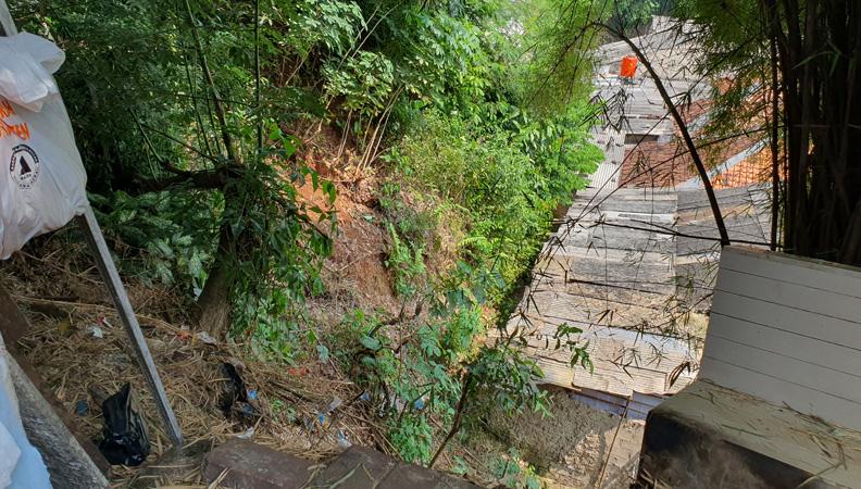 Tebing Rawan Longsor Intai 30 Titik Permukiman di Muncul Tangsel Ancam Ratusan KK 